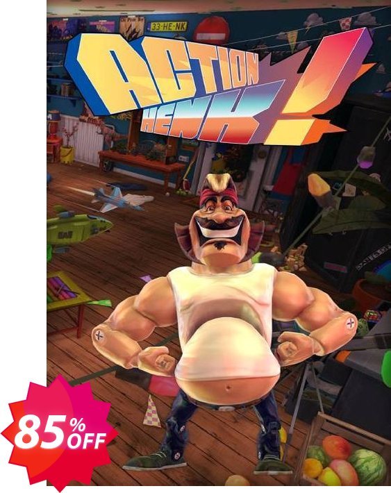 Action Henk PC Coupon code 85% discount 