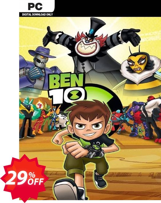 Ben 10 PC Coupon code 29% discount 