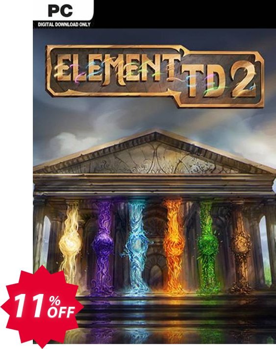 Element TD 2 - Multiplayer Tower Defense PC Coupon code 11% discount 