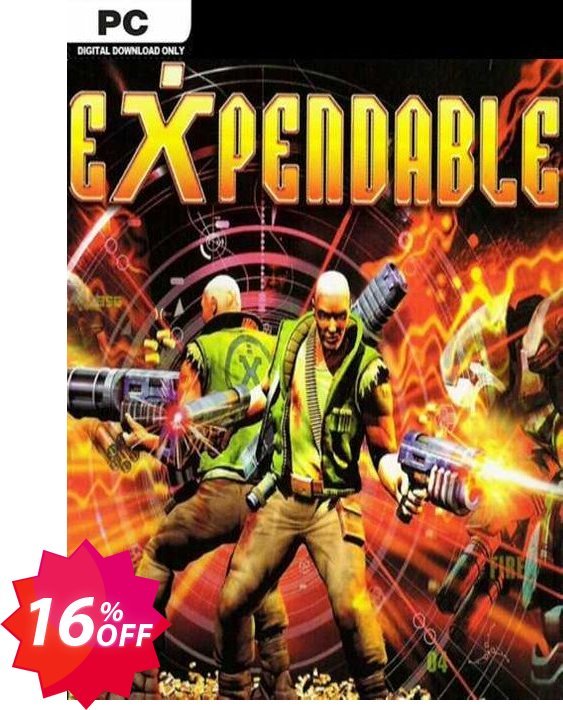 Expendable PC Coupon code 16% discount 