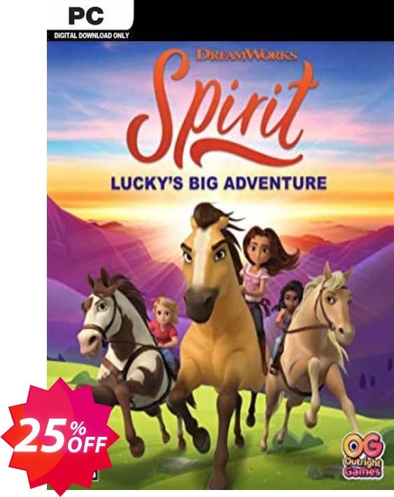 DreamWorks Spirit Luckys Big Adventure PC Coupon code 25% discount 