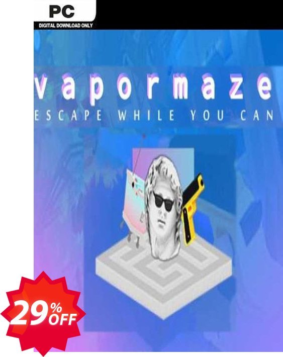 Vapormaze PC Coupon code 29% discount 