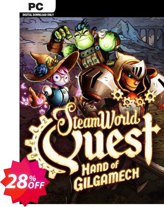 SteamWorld Quest: Hand of Gilgamech PC Coupon code 28% discount 