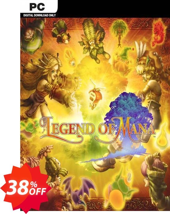 Legend of Mana PC Coupon code 38% discount 