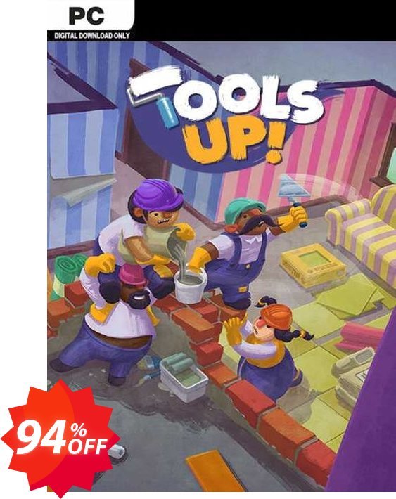 Tools Up! PC Coupon code 94% discount 