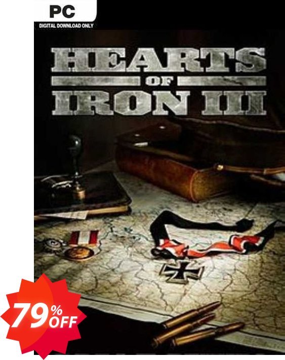 Hearts of Iron III PC Coupon code 79% discount 