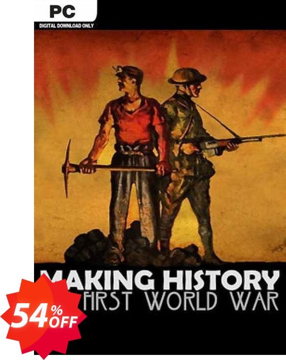 Making History: The First World War PC Coupon code 54% discount 