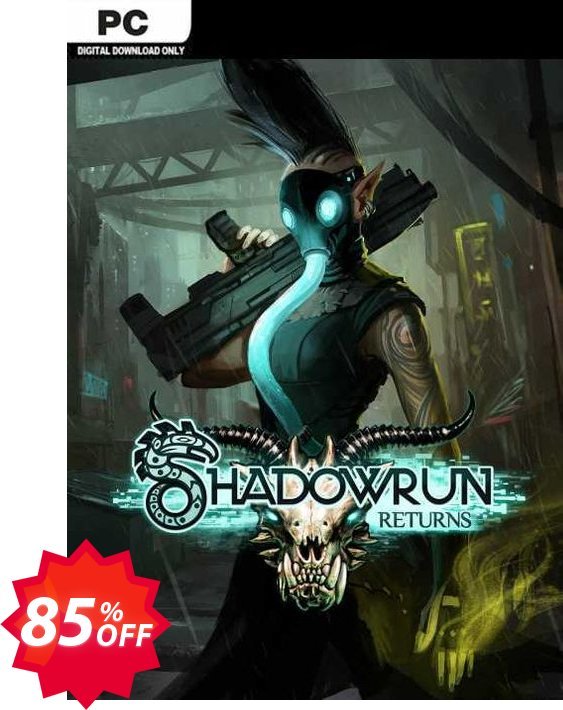 Shadowrun Returns PC Coupon code 85% discount 