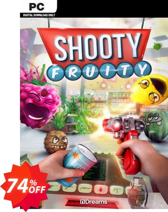 Shooty Fruity PC Coupon code 74% discount 