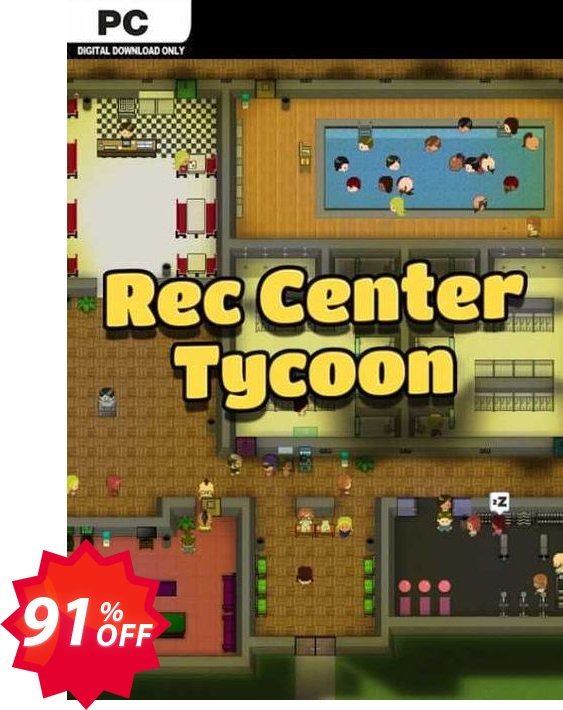 Rec Center Tycoon PC Coupon code 91% discount 