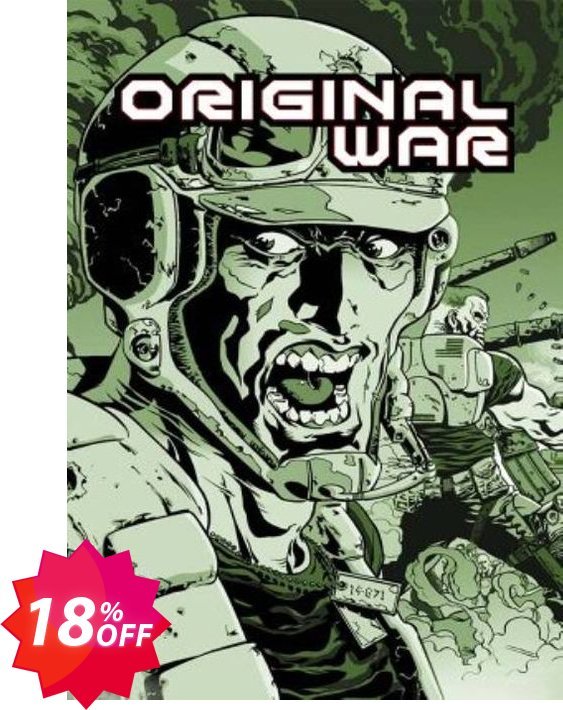 Original War PC Coupon code 18% discount 