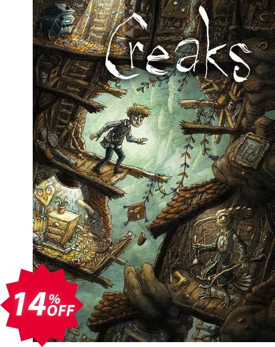 Creaks PC Coupon code 14% discount 