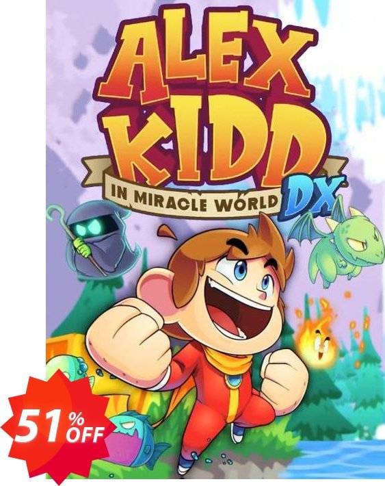 Alex Kidd in Miracle World DX PC Coupon code 51% discount 