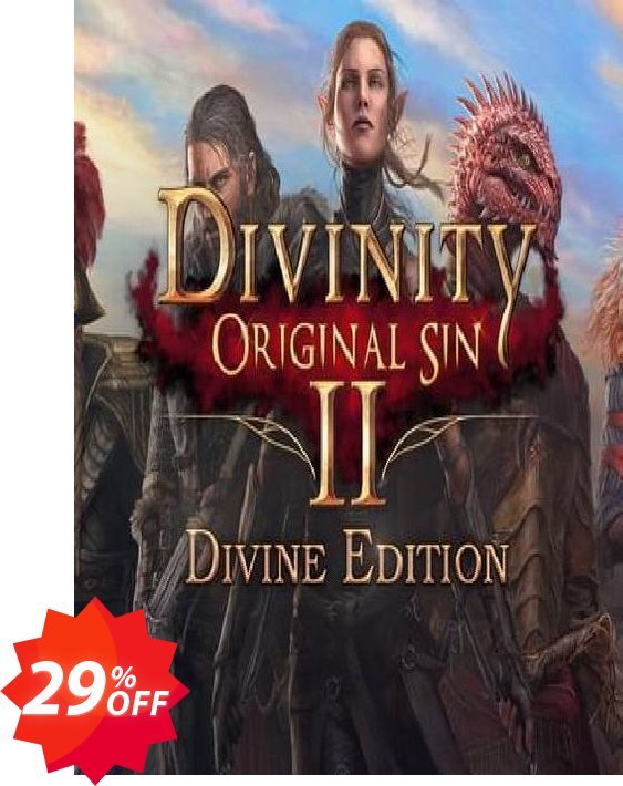 Divinity: Original Sin 2 - Divine Edition PC, GOG  Coupon code 29% discount 