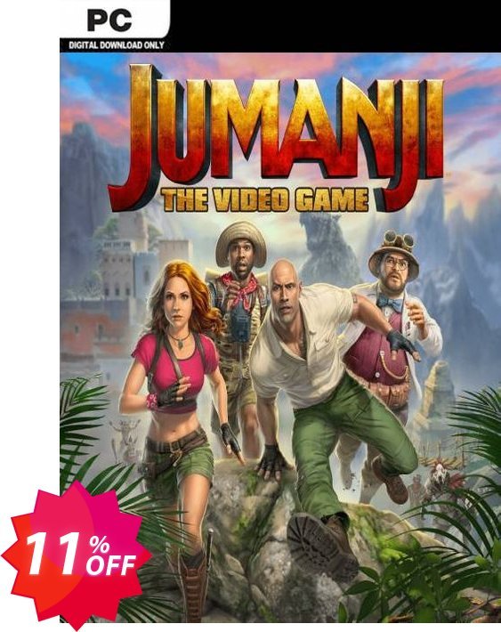 JUMANJI: The Video Game PC Coupon code 11% discount 