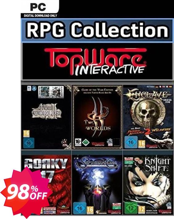 TopWare RPG Collection PC Coupon code 98% discount 