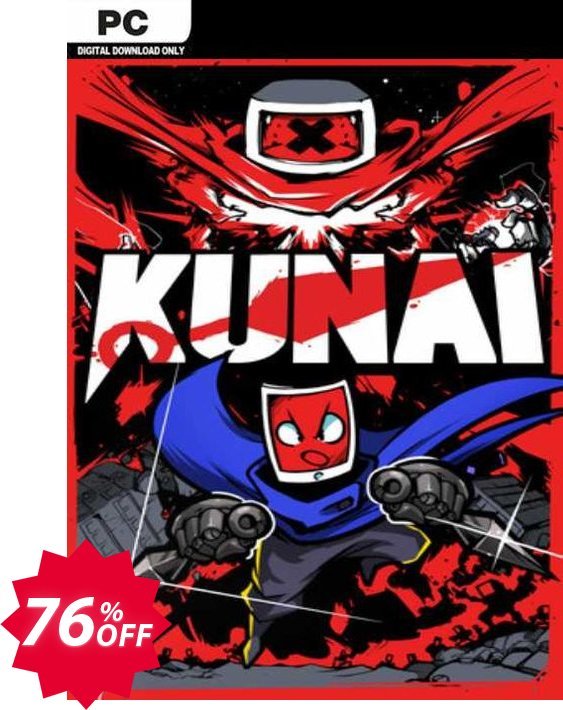 Kunai PC Coupon code 76% discount 