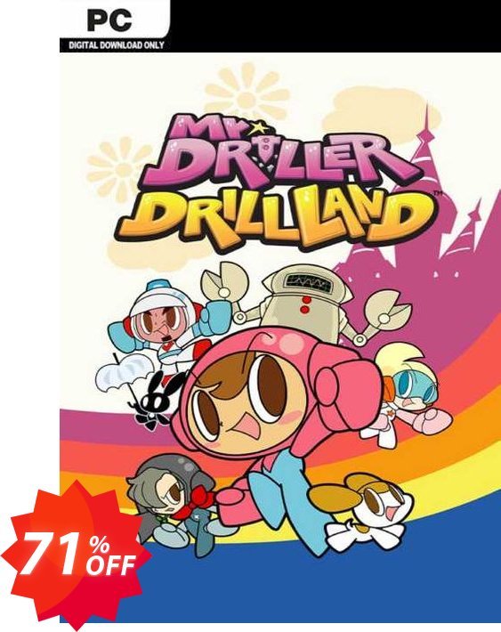 Mr. DRILLER DrillLand PC Coupon code 71% discount 