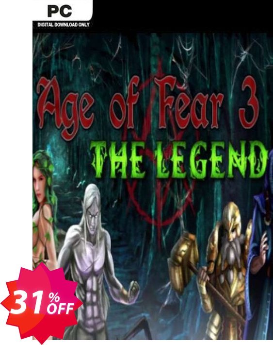 Age of Fear 3 The Legend PC Coupon code 31% discount 