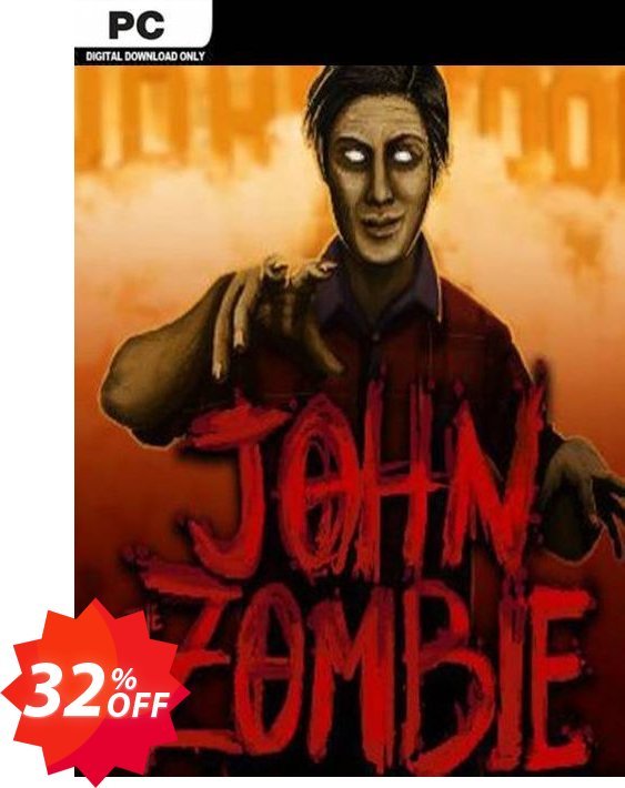 John, The Zombie PC Coupon code 32% discount 