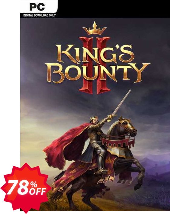 King's Bounty 2 PC, Steam  Coupon code 78% discount 