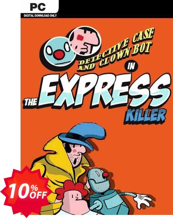 Detective Case and Clown Bot in The Express Killer PC Coupon code 10% discount 