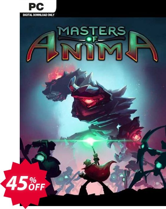 Masters of Anima PC Coupon code 45% discount 