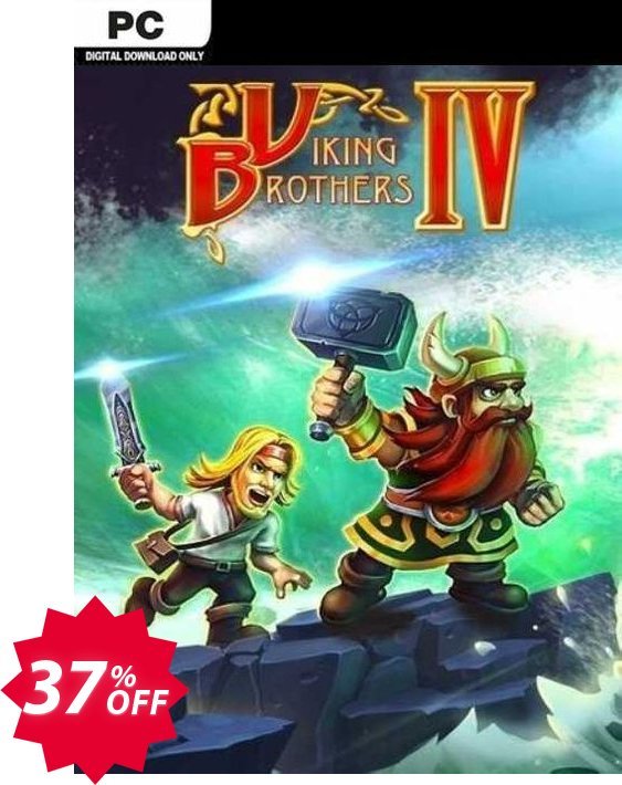 Viking Brothers 4 PC Coupon code 37% discount 