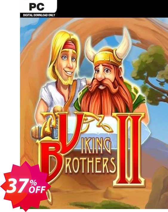 Viking Brothers 2 PC Coupon code 37% discount 