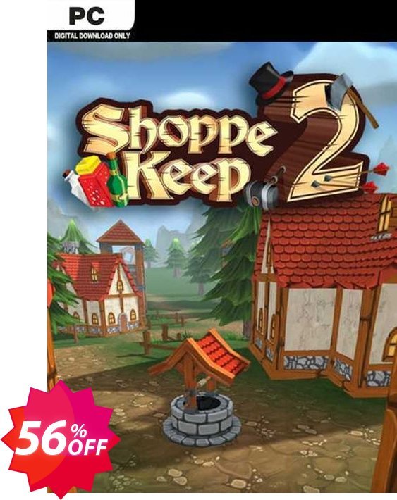 Shoppe Keep 2 PC Coupon code 56% discount 