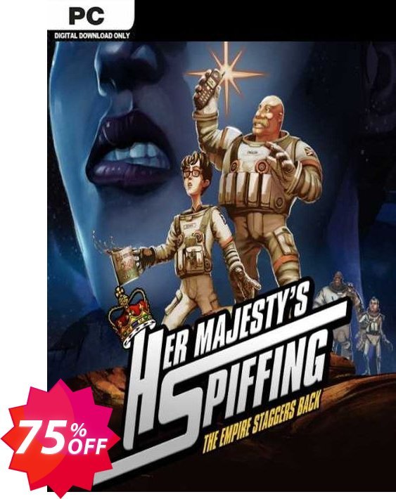 Her Majestys Spiffing PC Coupon code 75% discount 