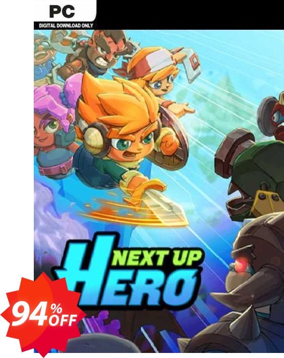 Next Up Hero PC Coupon code 94% discount 