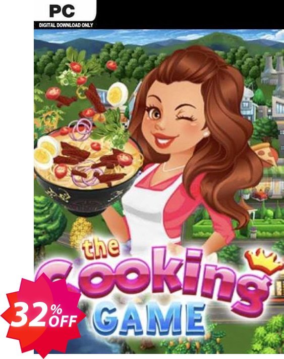 The Cooking Game PC Coupon code 32% discount 