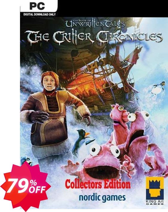 The Book of Unwritten Tales: The Critter Chronicles Collectors Edition PC Coupon code 79% discount 