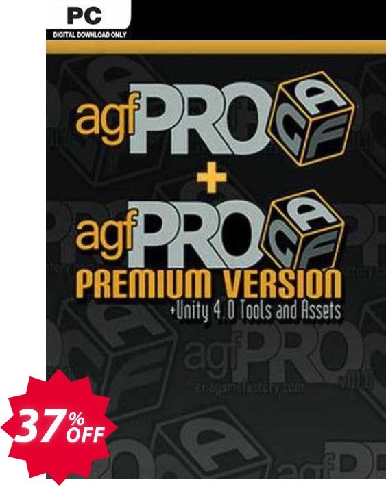 Axis Game Factory's AGFPRO + Premium Bundle PC Coupon code 37% discount 