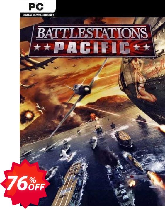 Battlestations Pacific PC Coupon code 76% discount 