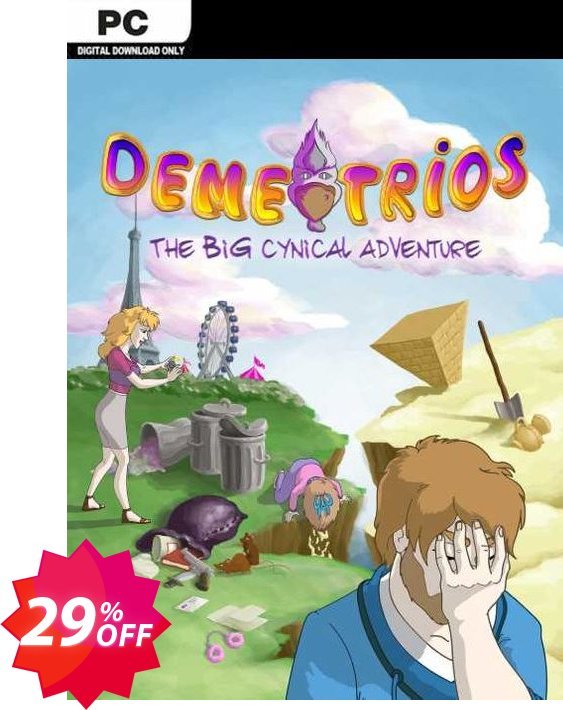 Demetrios - The BIG Cynical Adventure PC Coupon code 29% discount 