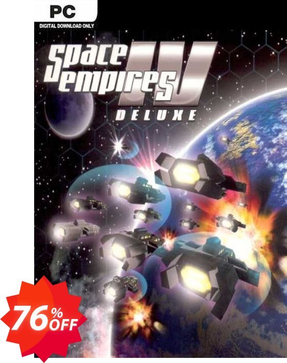 Space Empires IV Deluxe PC Coupon code 76% discount 