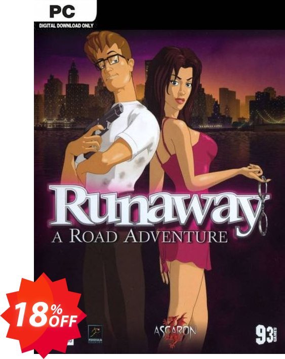 Runaway A Road Adventure PC Coupon code 18% discount 