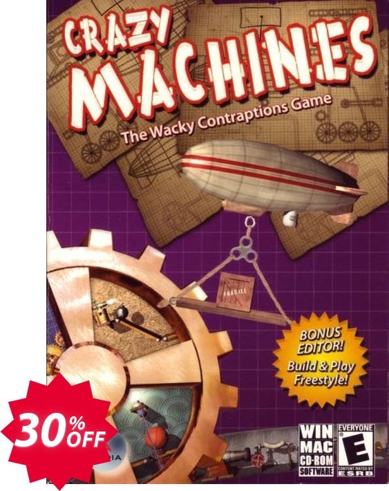 Crazy MAChines PC Coupon code 30% discount 