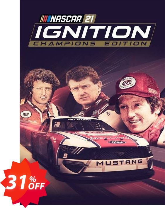 NASCAR 21: Ignition - Champions Edition Xbox One, US  Coupon code 31% discount 