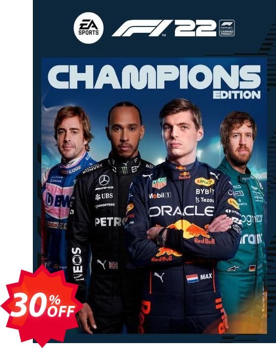 F1 22 Champions Edition Xbox One & Xbox Series X|S, US  Coupon code 30% discount 