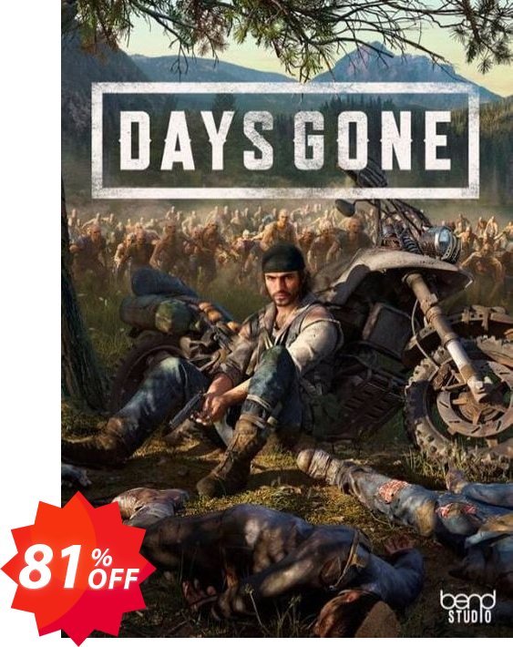 Days Gone PC Coupon code 81% discount 