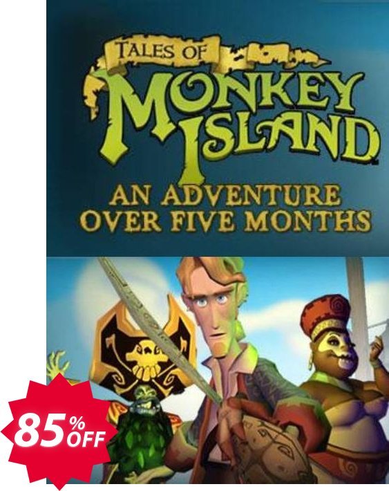 TALES OF MONKEY ISLAND COMPLETE PACK PC Coupon code 85% discount 