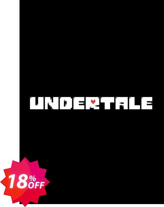 Undertale PC Coupon code 18% discount 