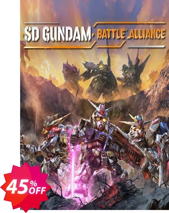 SD GUNDAM BATTLE ALLIANCE PC Coupon code 45% discount 