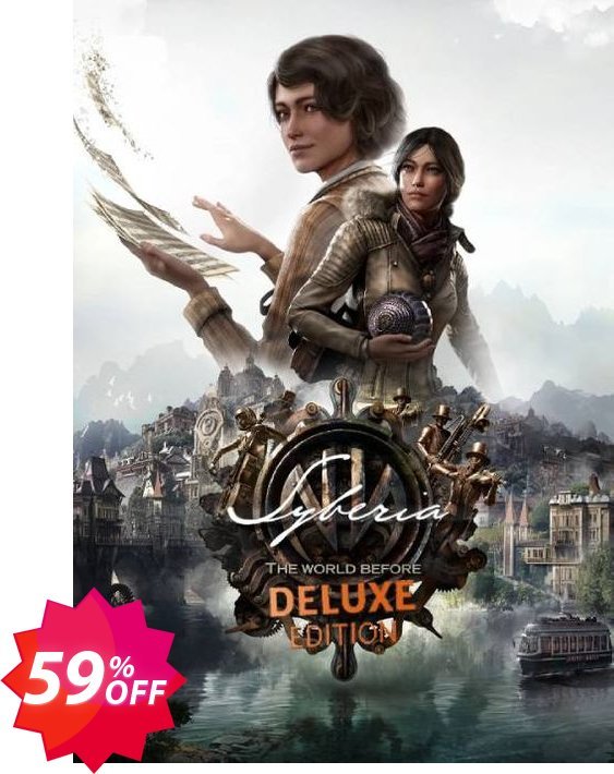 Syberia: The World Before Deluxe Edition PC Coupon code 59% discount 