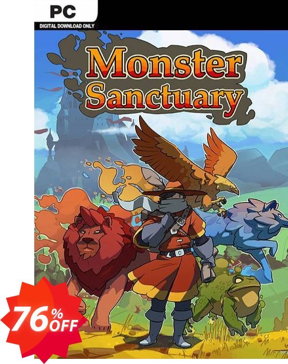 Monster Sanctuary PC Coupon code 76% discount 