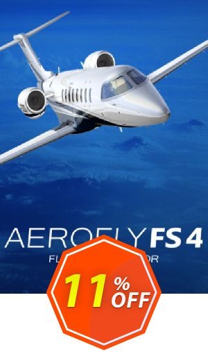 Aerofly FS 4 Flight Simulator PC Coupon code 11% discount 