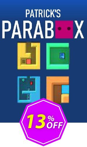 Patrick's Parabox PC Coupon code 13% discount 